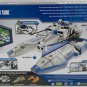 STAR WARS REPUBLIC FIGHTER TANK BLUE CLONE WARS ARMY REVENGE ATTACK SAGA LEGENDS JEDI HASBRO 2009