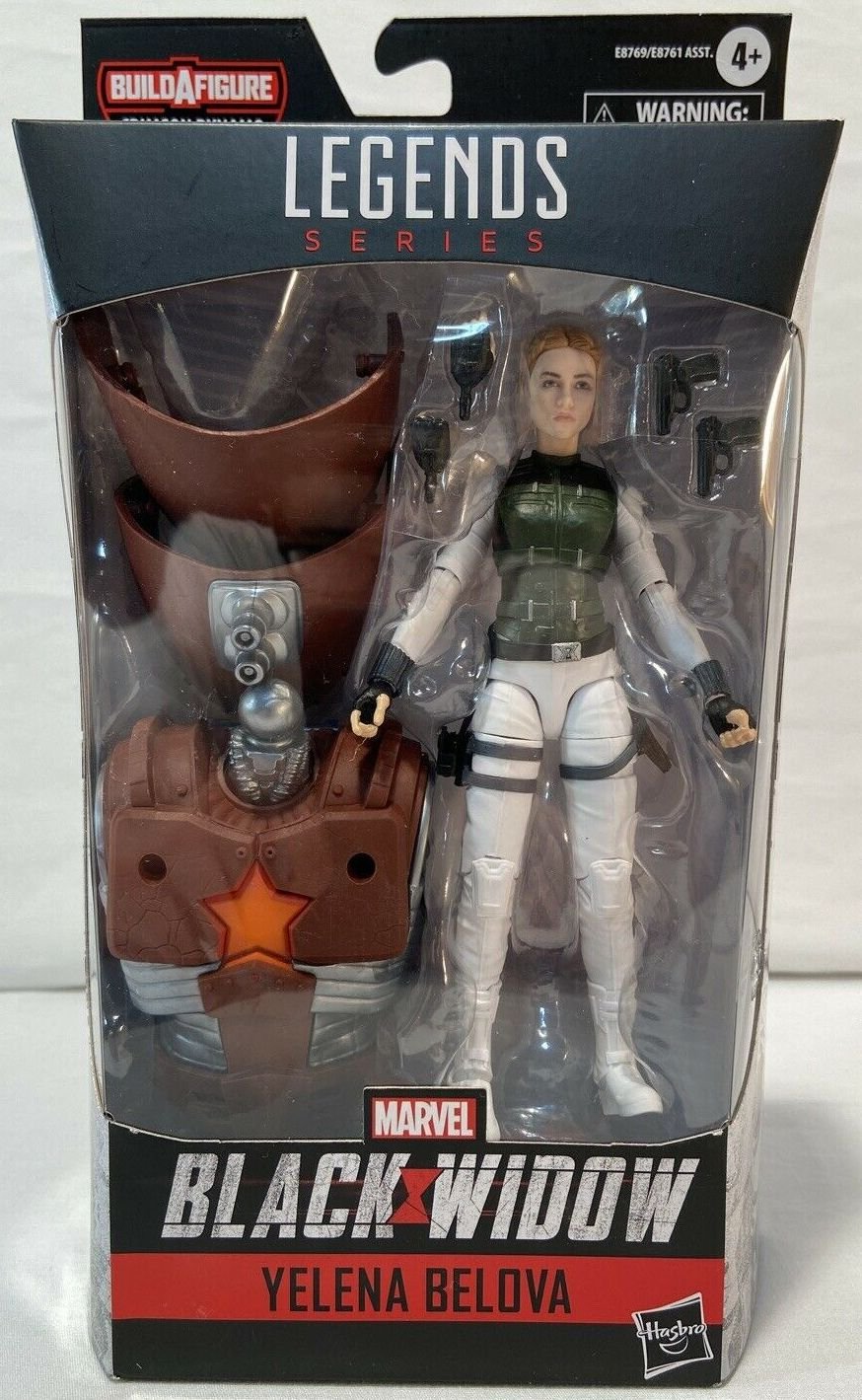 Marvel Legends Black Widow Yelena Belova Action Figure Crimson Dynamo Series Wave Hasbro Movie