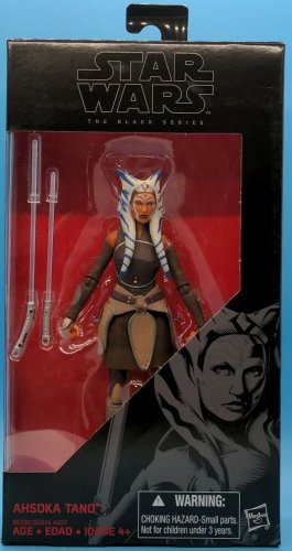 Ahsoka tano black hot sale series 6 inch