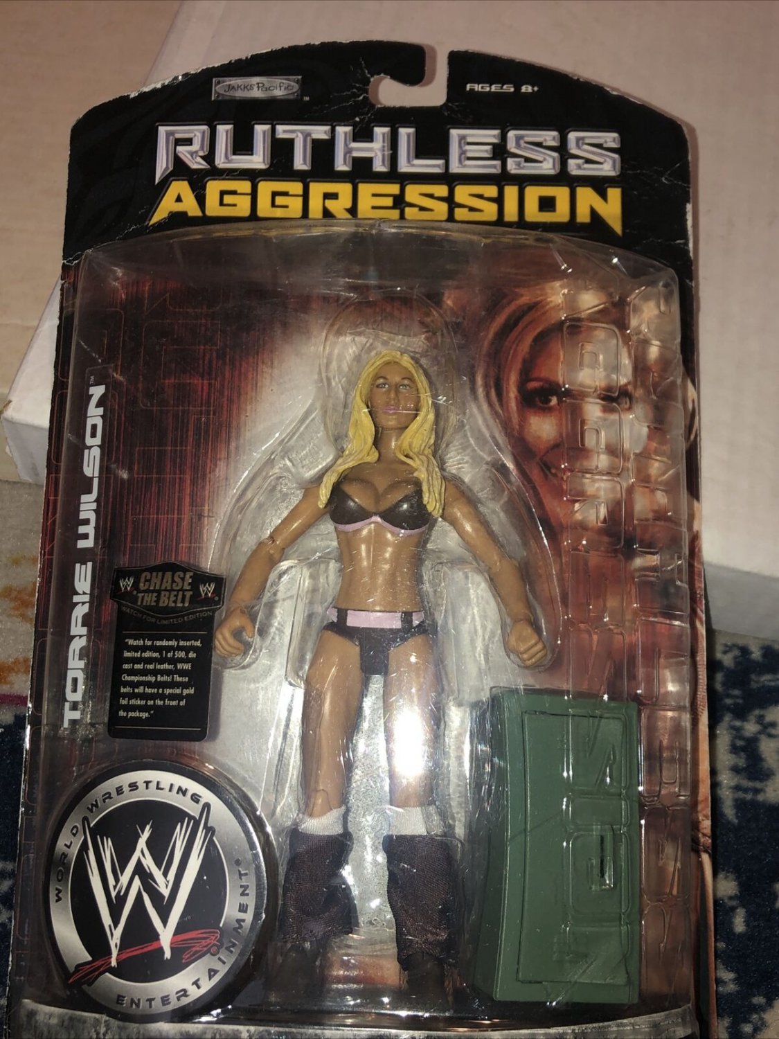 WWE WWF TORRIE WILSON ACTION FIGURE RUTHLESS AGGRESSION SERIES #28 