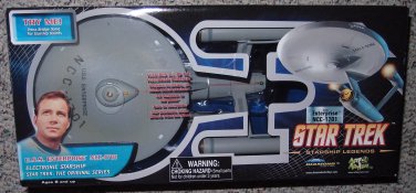 STAR TREK ELECTRONIC USS ENTERPRISE NCC-1701 STARSHIP LEGENDS ASYLUM DIAMOND SELECT ORIGINAL SERIES