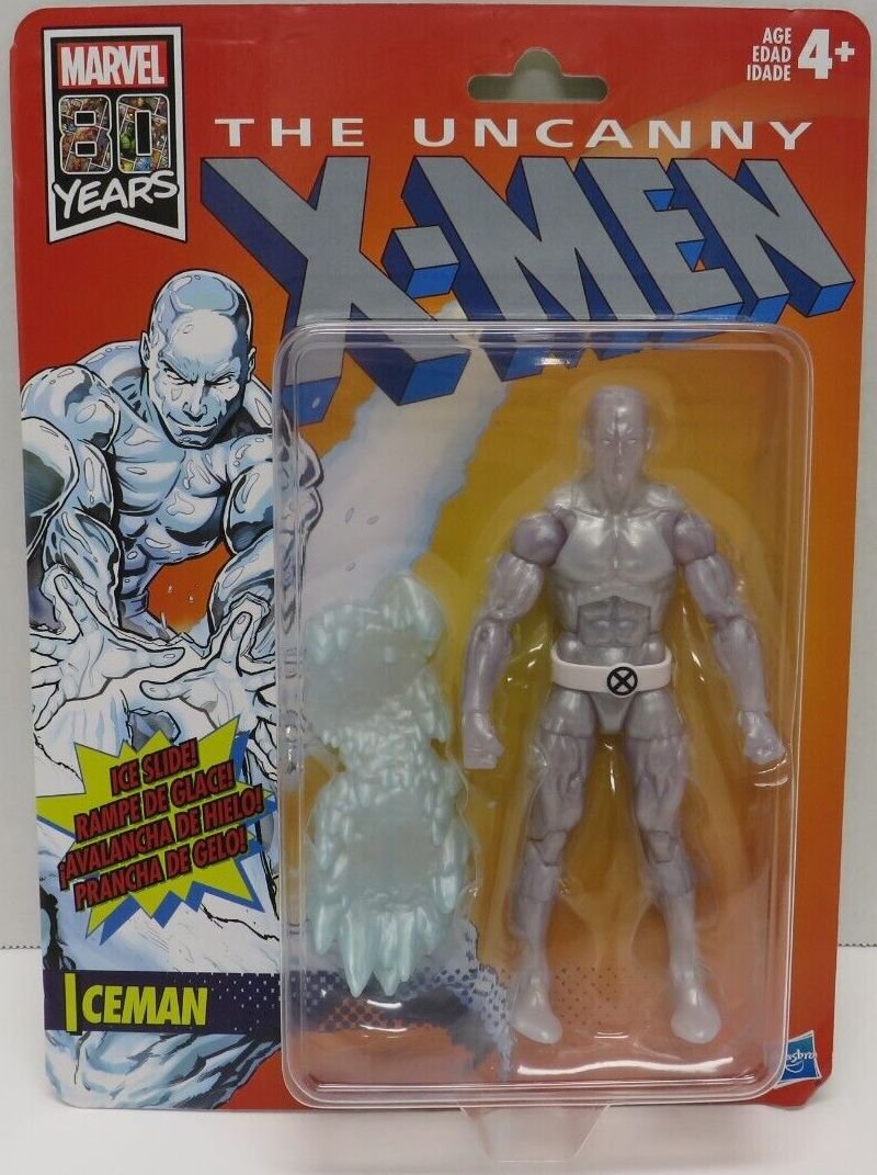Secret Wars Marvel Legends Retro Action Figure Iceman 15 cm Hasbro
