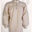 MYTHOLON CREAM ANSGAR LINEN SHIRT UNISEX SIZE XX-LARGE 2X VIKING MEDIEVAL RENAISSANCE LARP BRAND NEW