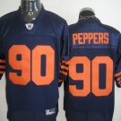 Chicago Bears # 90 Peppers NFL Jersey Blue Orange