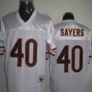 Chicago Bears # 40 Sayers NFL Jersey White