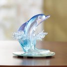 Art-Glass Dolphin Figurine