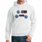 Math Hoodie - Size S - White - Banach-Tarski Sweatshirt