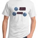 Math T-Shirt - Size L - Unisex White - Banach-Tarski