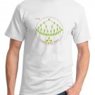 Math T-Shirt - Size M - Unisex White - Calkin-Wilf Tree