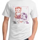 Physics T-Shirt - Size L - Unisex White - Schrodinger's LOLcat (Hot Version)