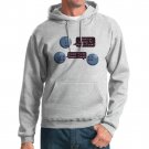 Math Hoodie - Size M - Ash - Banach-Tarski Sweatshirt