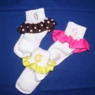Personalized ruffled socks