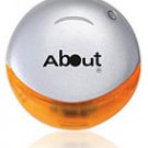Uniqe Series - Round Silver and Orange USB