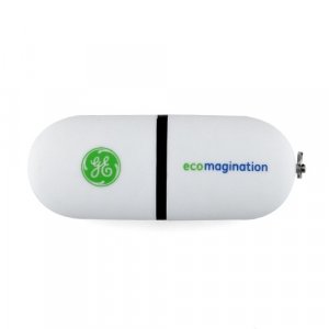 White Oval USB