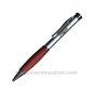 Comfort Grip Series - Red and Silver Stationary Pen