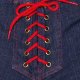 Lace Up Jeans