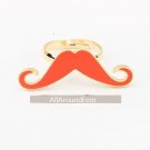 Ye Olde [orange] Mustche Ring