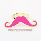 Ye Olde [pink] Mustche Ring