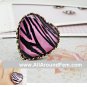 Pink Zebra Animal Print ring