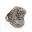 Wave Textured Ring