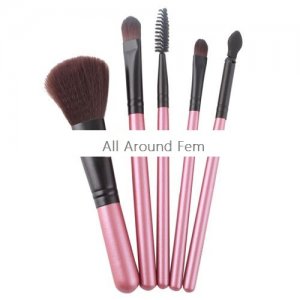 Pretty in Pink Makeup Brush Set
