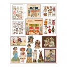 Doll Collage Sheet DC13