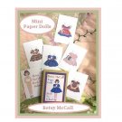 Mini Betsy McCall Paper Dolls & Box  PD1 Great Gift for Doll Collectores