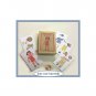Vintage Style  Mini Paper Dolls & Box.PD33