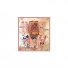Vintage Style  Mini Paper Dolls & Box.PD18