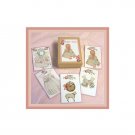 Vintage Style  Mini Paper Dolls & Box.PD20