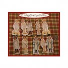 10 Mini Patsy Doll Pins P6