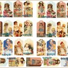 Doll Tag Sheet #20 Tags for your dolls 29 Mini Tags