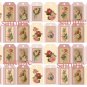 32 Shabby Cottage Rose Pink Tags S36B