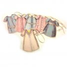 6 Vintage Style Paper Doll  Dress Tags T8