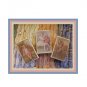 3 Wee Doll Boxes/Lids #V9  Antique Style Doll Boxes