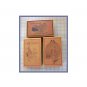 3 Wee Bleuette Boxes #B4  Antique Style  Boxes