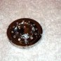 New Foldable Color Crystal & CZ Round shape Bag Hanger Purse Hook Holiday gift
