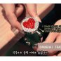 New Foldable Crystal Cross Pattern Bag hanger Purse Hook & Key Chain Nice gift