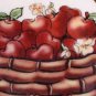 Mosaic Tiles Apple Basket Large Focal Lot 2 FREE SHIPPING