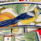 Mosaic Tiles 67 BIRDS SITTING on FRUIT Lot 3 FREE SHIPPING