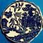 Mosaic Tiles 3 Blue Bird Willow Ware Focal Lot 3 Center Medallion FREE SHIPPING