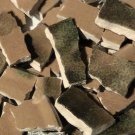 Mosaic Tiles 100 Double Sided Browns & Greens FREE SHIPPING
