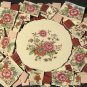 Mosaic Tiles 100 Eggshell Nautilus Floral FREE SHIPPING
