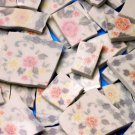 Mosaic Tiles 82 Gibson Garden Cluster of Pink & Yellow Flowers FREE SHIPPING
