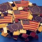 Mosaic Tiles 125 Liberty Americana Flags Lot 1 FREE SHIPPING