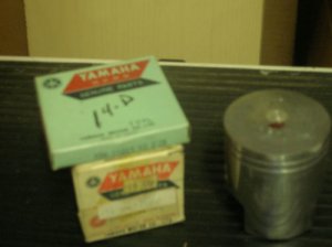 YAMAHA YDS3 STD PISTON & RING SET-vintage-classic-cafe-bobber-chopper-street