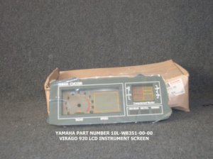 YAMAHA VIRAGO 920J LCD DISPLAY-NOS-1982-