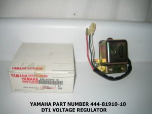 YAMAHA DT1 NOS VOLTAGE REGULATOR