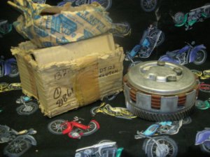 YAMAHA dt100-dt125 NOS clutch assembly-vintage-classic-restoration-enduro