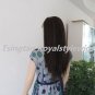 indian remy hair full lace wigs,16",#1b/30 highlights~~